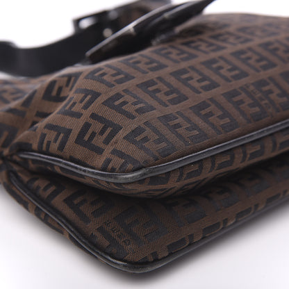 Fendi Zucchino Shoulder Bag Tobacco 7 of 10