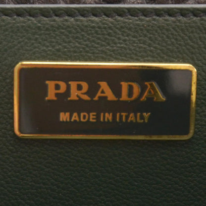 Prada Leather Berlino Sound Clutch Bag Black 5 of 16
