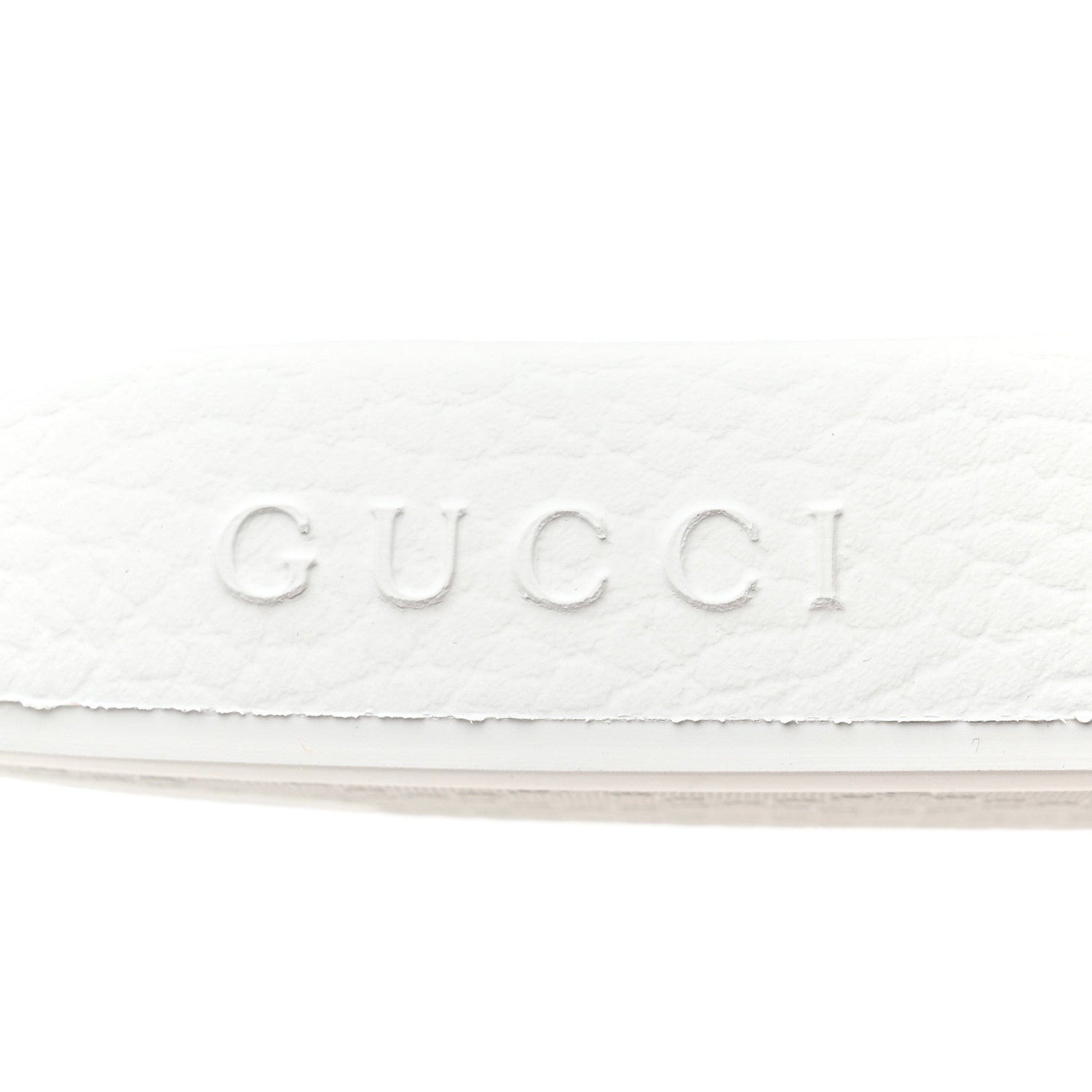 Gucci Nappa Original Gucci Mens Slide Sandals 10 Great White 7 of 9