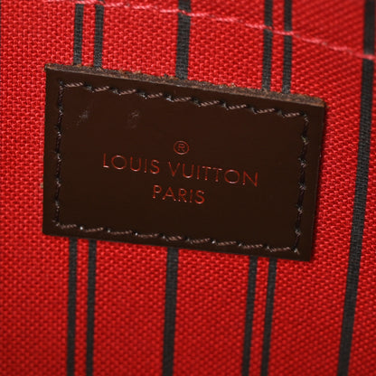 Louis Vuitton Damier Ebene Neverfull MM GM Pochette 6 of 9