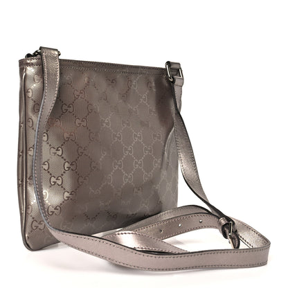 Gucci Imprime Monogram Small Flat Messenger Bag Mauve 3 of 10