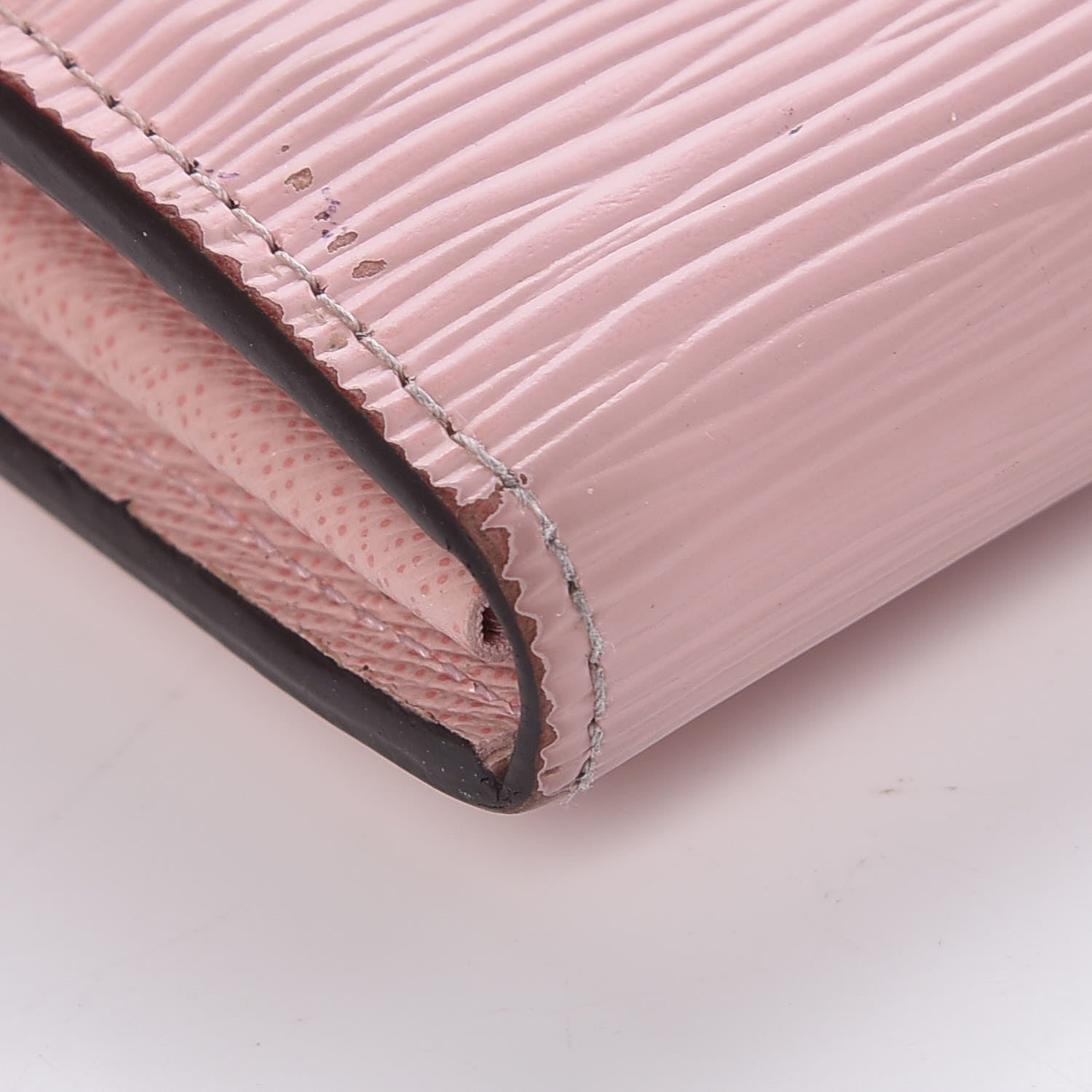 Louis Vuitton Epi Sarah Wallet NM Rose Ballerine 9 of 12