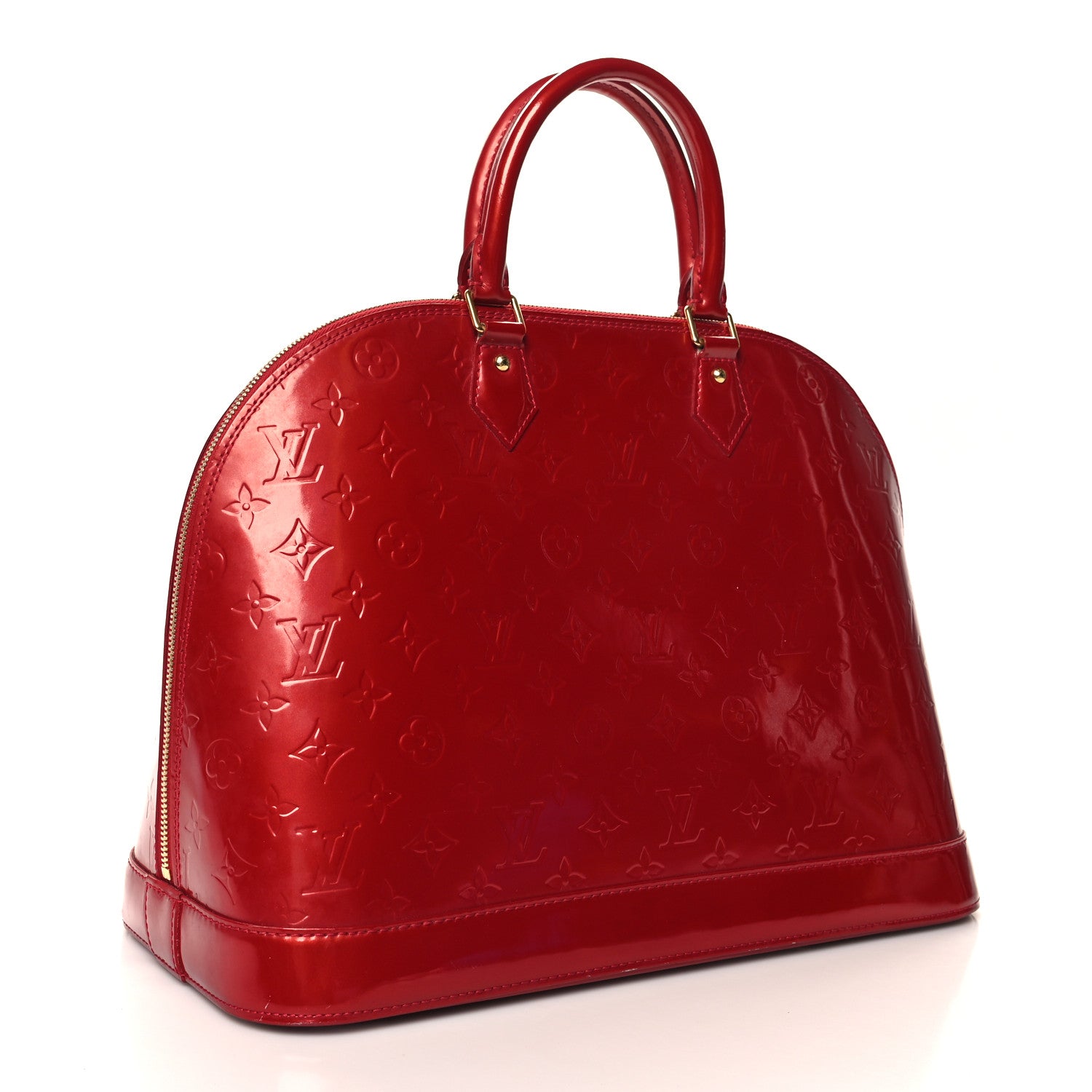 Louis Vuitton Vernis Alma GM Pomme D'Amour 3 of 12