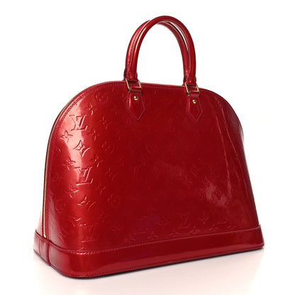 Louis Vuitton Vernis Alma GM Pomme D'Amour 3 of 12