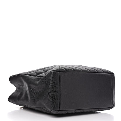 Chanel Caviar Quilted Grand Shopping Tote GST Black 4 of 10