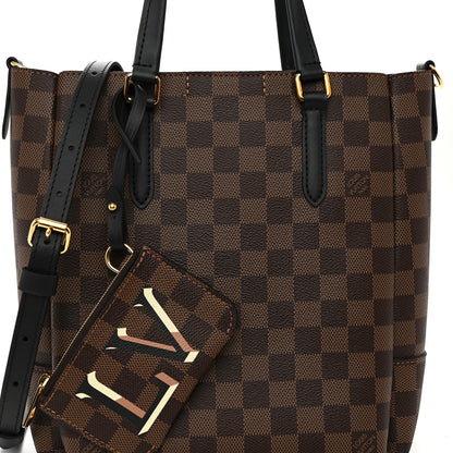 Louis Vuitton Damier Ebene Belmont PM Black 8 of 11