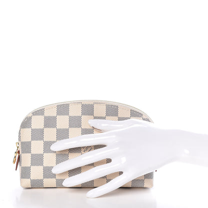 Louis Vuitton Damier Azur Cosmetic Pouch 2 of 9