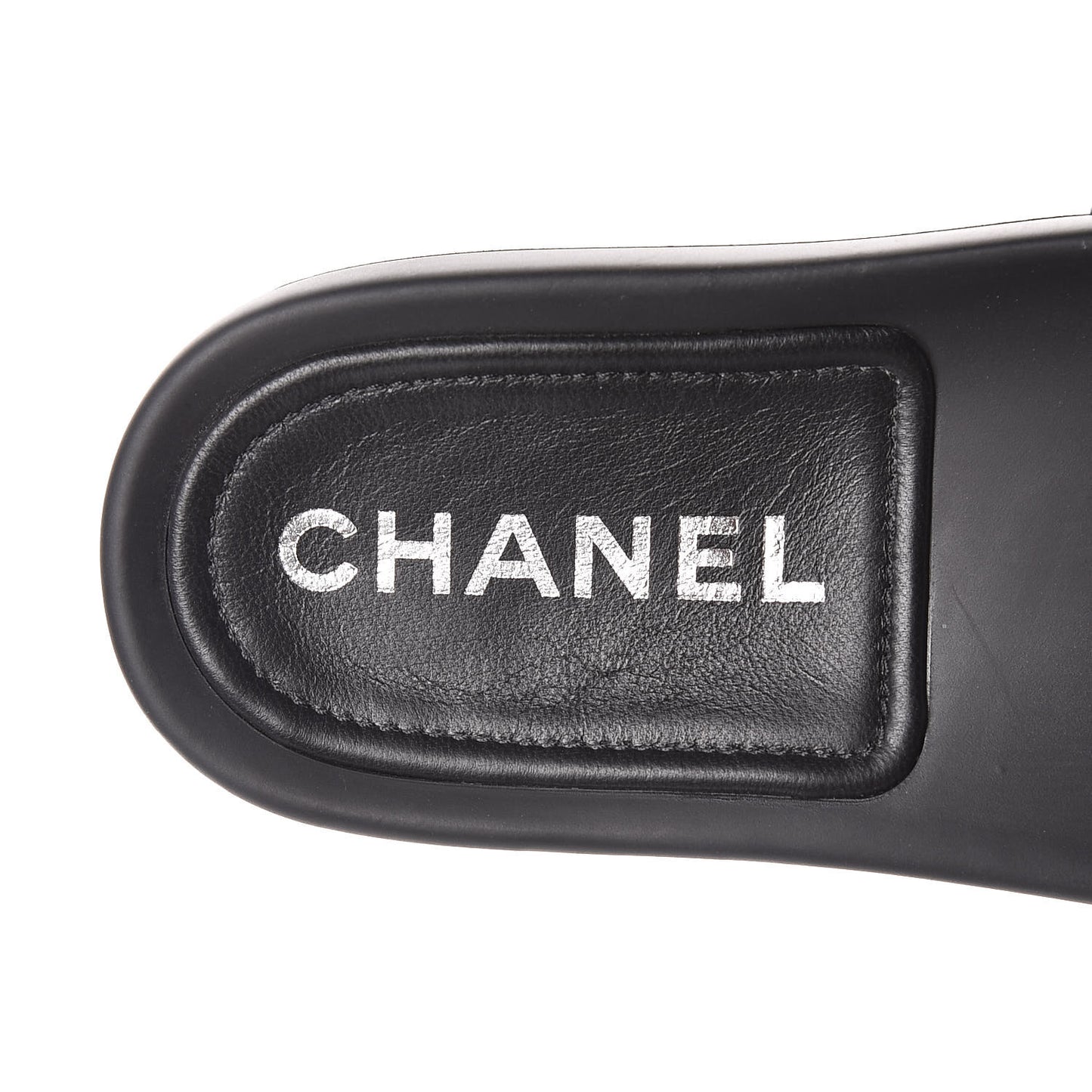 Lambskin Quilted Mules 40 Black