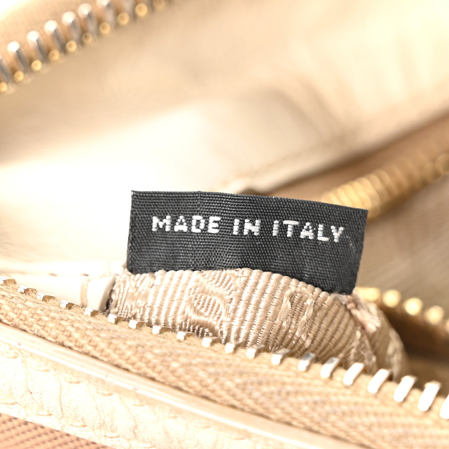 Jacquard Logo Shoulder Bag Corda Cera