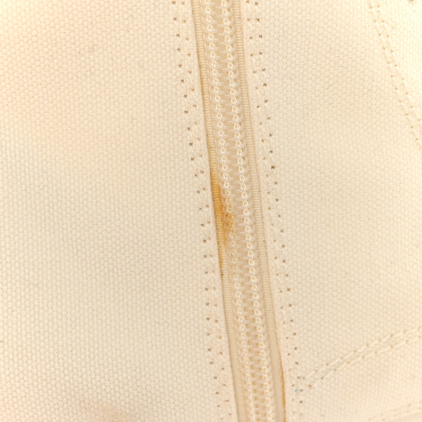 Fabric CC Lace Up Boots 41 White