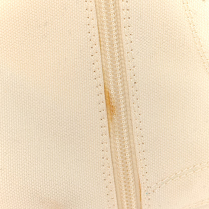 Chanel Fabric CC Lace Up Boots 41 White 9 of 15