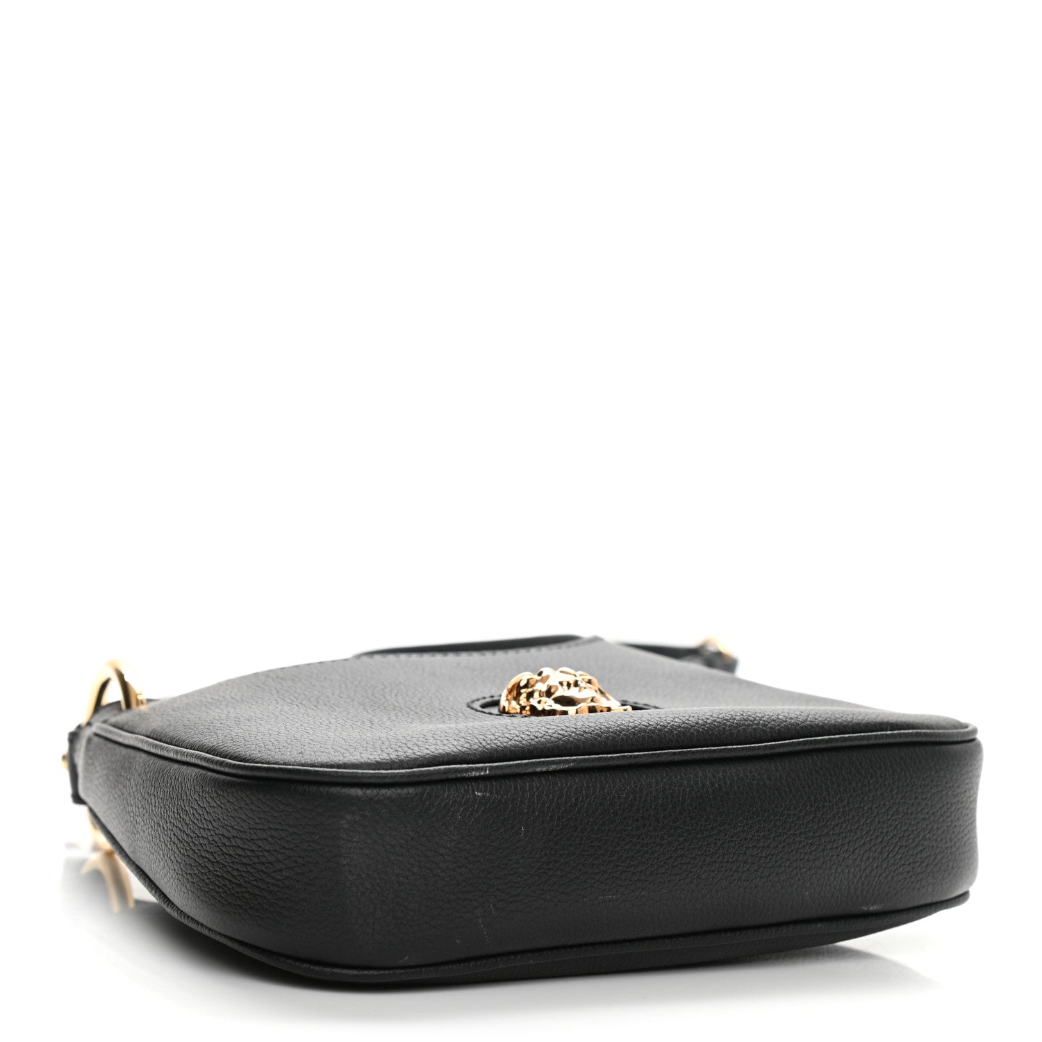 Versace Calfskin La Medusa Small Hobo Crossbody Black 4 of 8