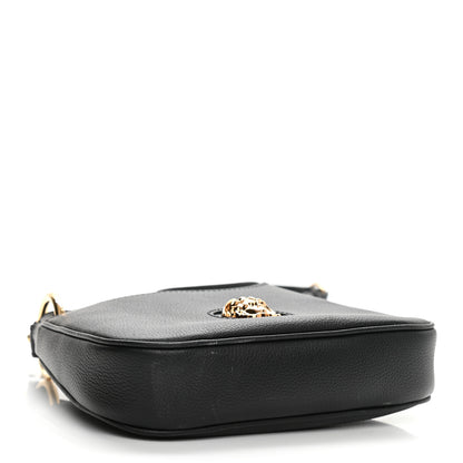 Versace Calfskin La Medusa Small Hobo Crossbody Black 4 of 8