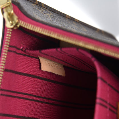 Louis Vuitton Monogram Neverfull MM GM Pochette Pivoine 8 of 10