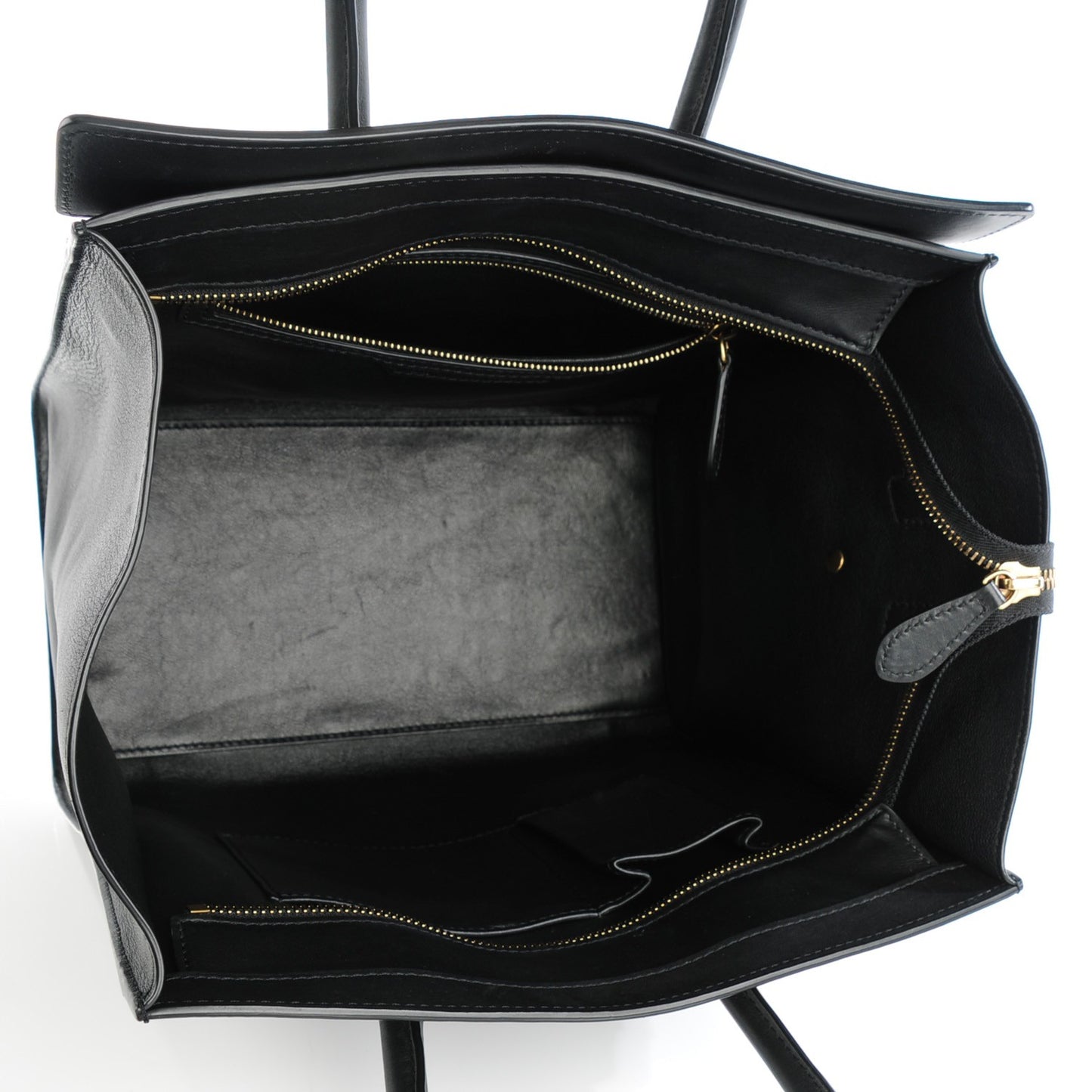 Smooth Calfskin Mini Luggage Black