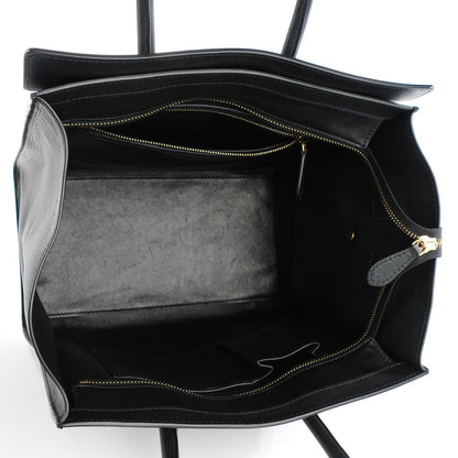 Celine Smooth Calfskin Mini Luggage Black 5 of 7