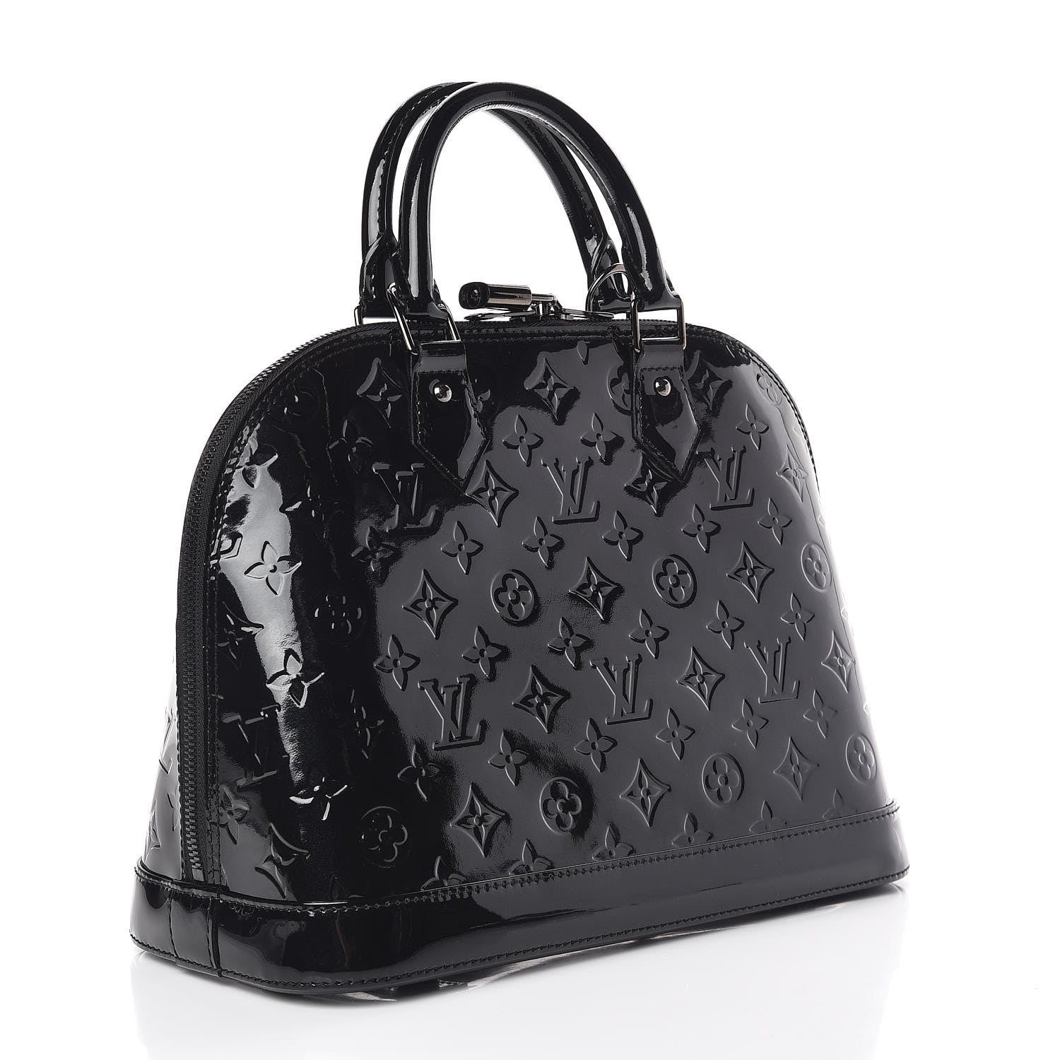 Louis Vuitton Vernis Alma PM Noir Magnetique 3 of 11