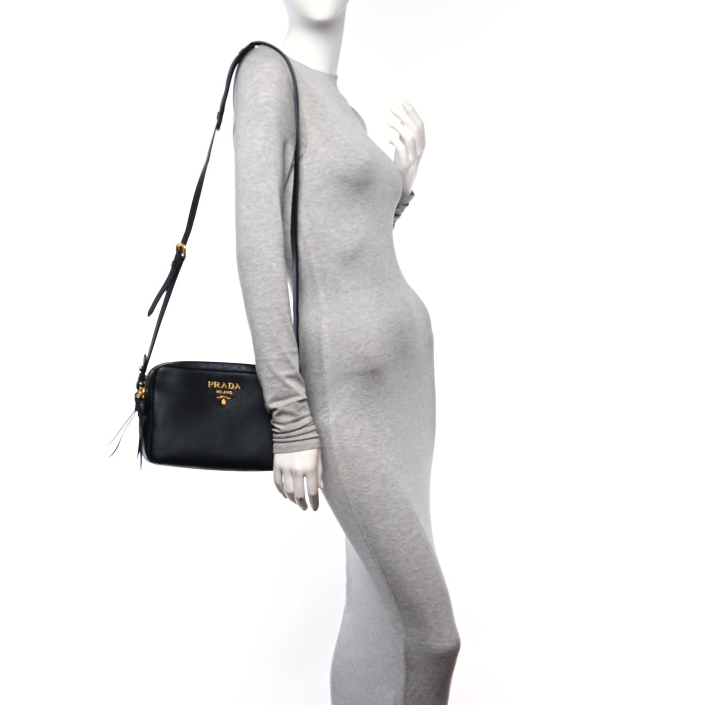 Vitello Phenix Camera Bag Black