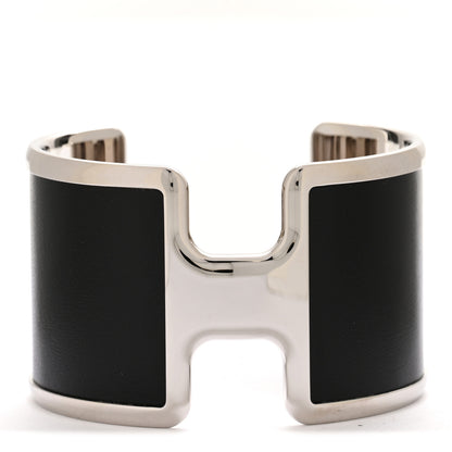 Hermes Box Olympe Cuff Bracelet Black 1 of 6