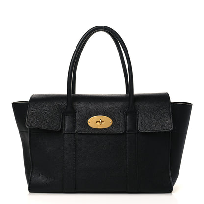 Mulberry Small Classic Grain Bayswater Black 1 of 9