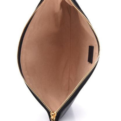 Gucci Calfskin Web Rajah Clutch Black 5 of 10
