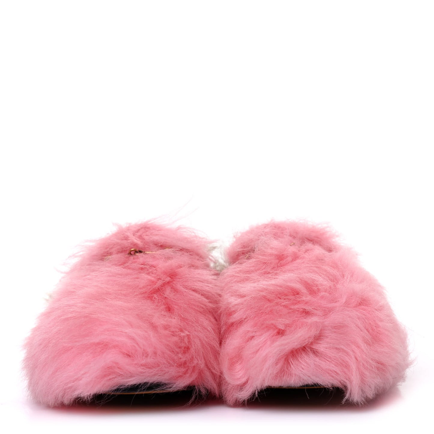 Merino Wool Womens Princetown Slippers 36 Pink