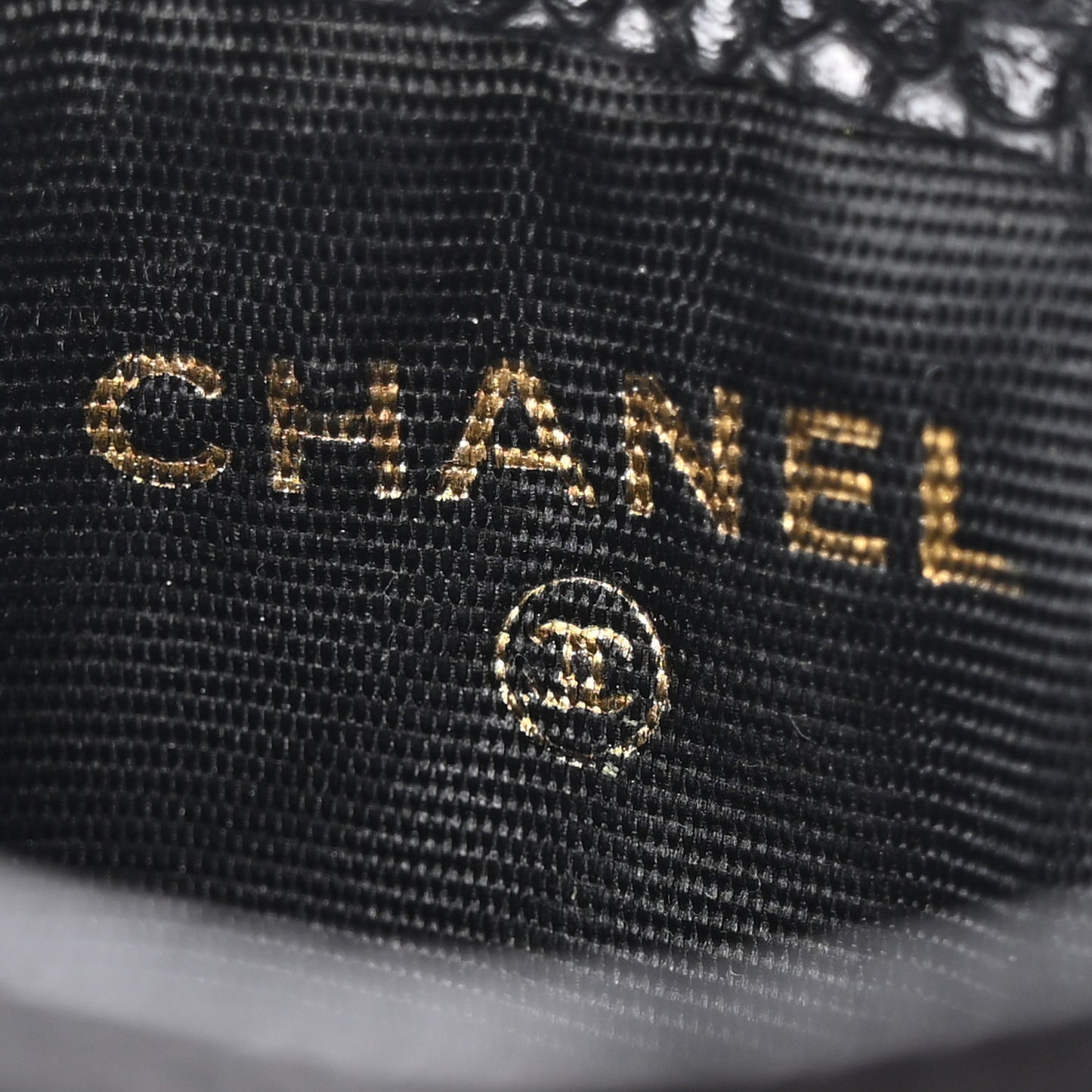 Caviar Timeless CC Quilted Glasses Case Black