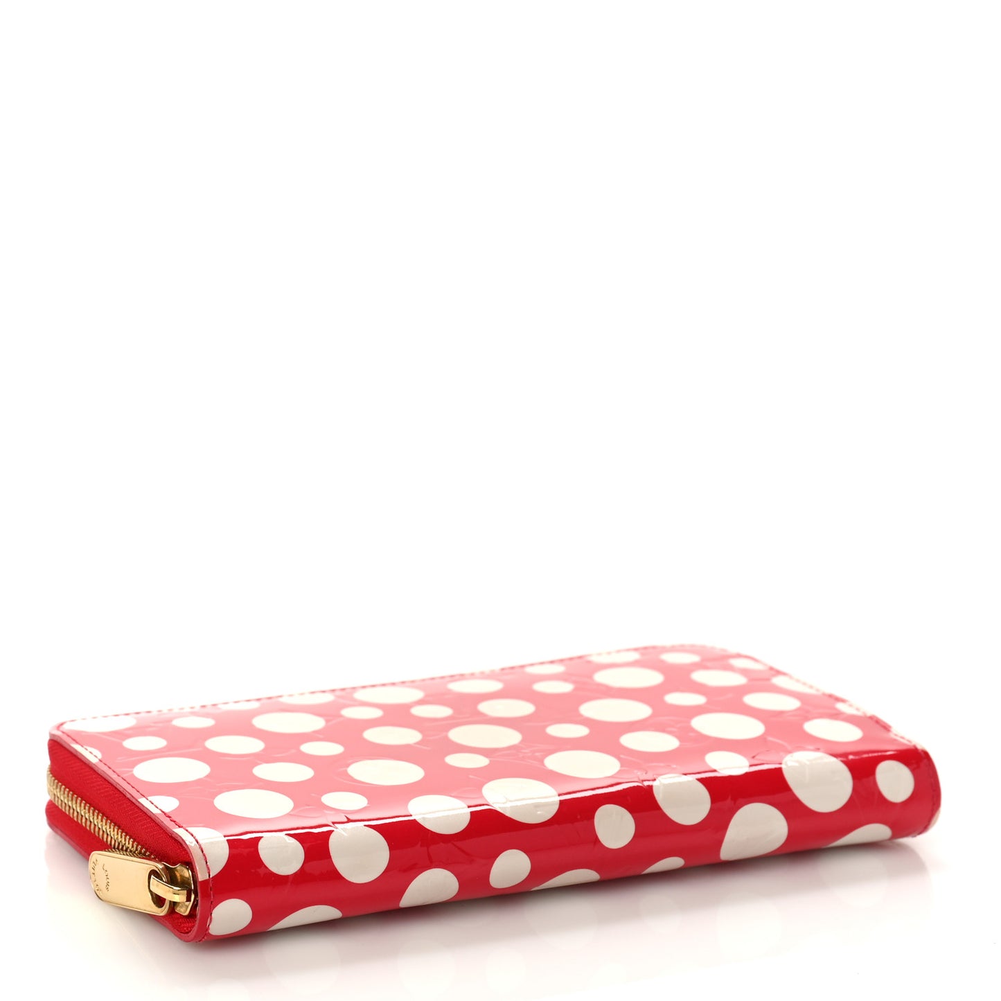 Vernis Kusama Infinity Dots Zippy Wallet Red