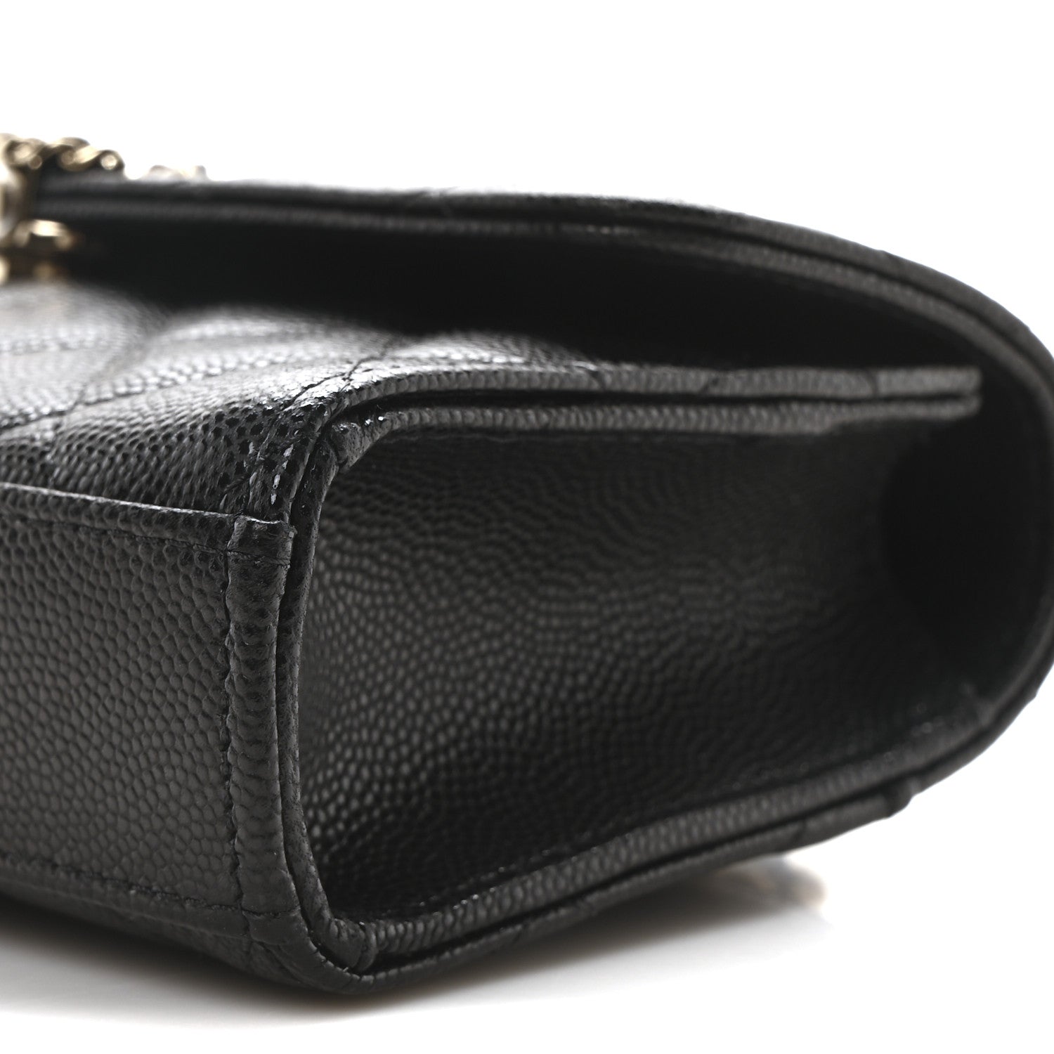 Chanel Caviar Quilted Chain Match Top Handle Phone Holder With Chain Black 10 of 11