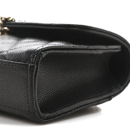 Chanel Caviar Quilted Chain Match Top Handle Phone Holder With Chain Black 10 of 11