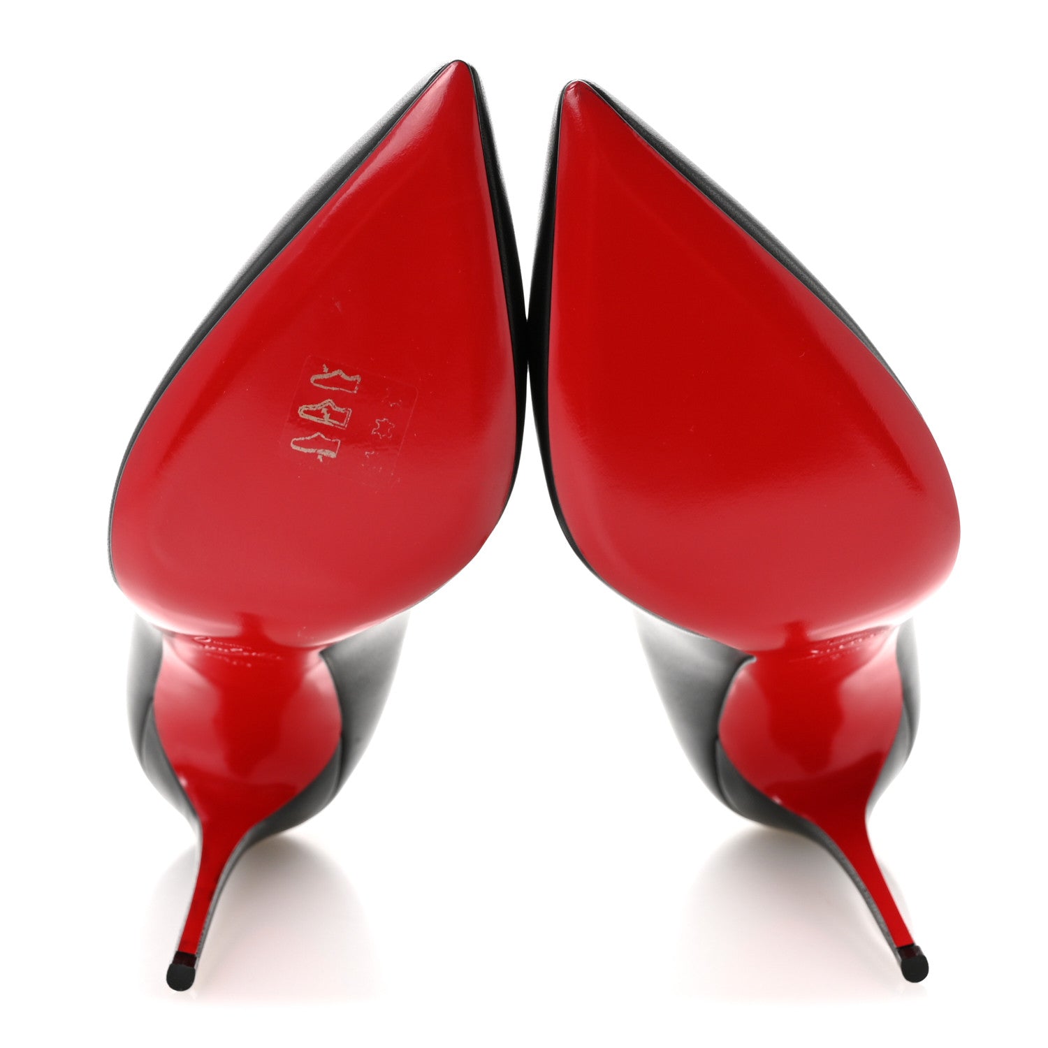 Christian Louboutin Shiny Nappa Pigalle Follies 100 Pumps 39 Black 6 of 10