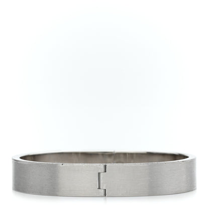 Hermes Brushed Paladium Jet Bracelet 3 of 5