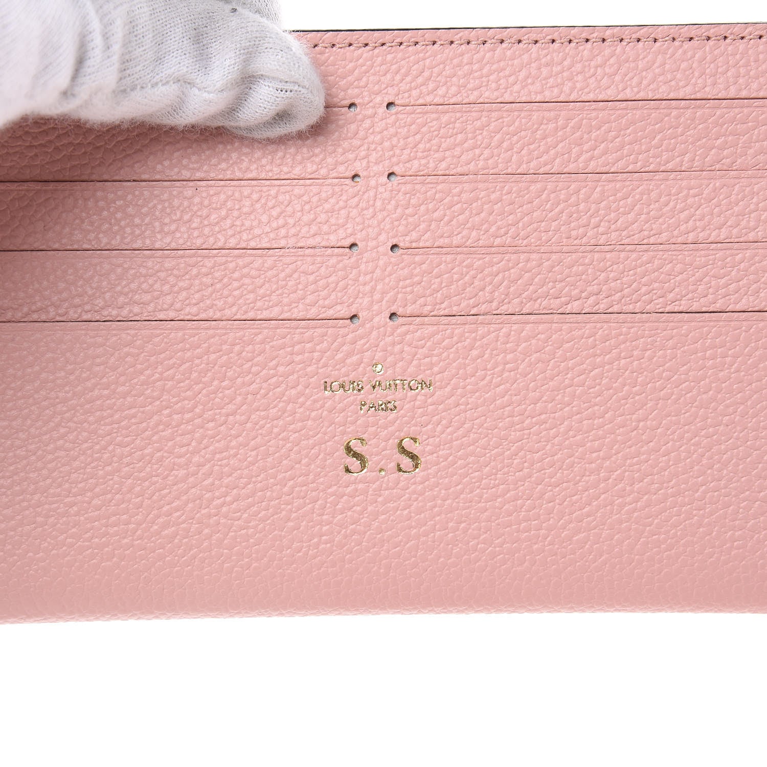 Louis Vuitton Empreinte Pochette Felicie Chain Wallet Rose Poudre 9 of 13