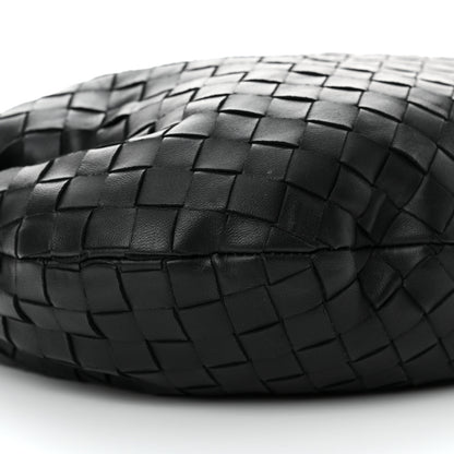 Bottega Veneta Nappa Intrecciato Teen Jodie Hobo Black 9 of 10