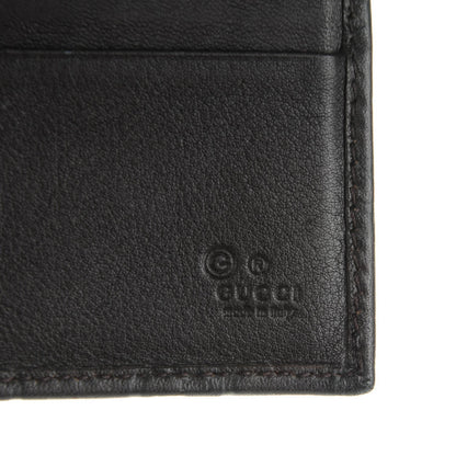 Gucci Guccissima Continental Flap Wallet Black 6 of 7