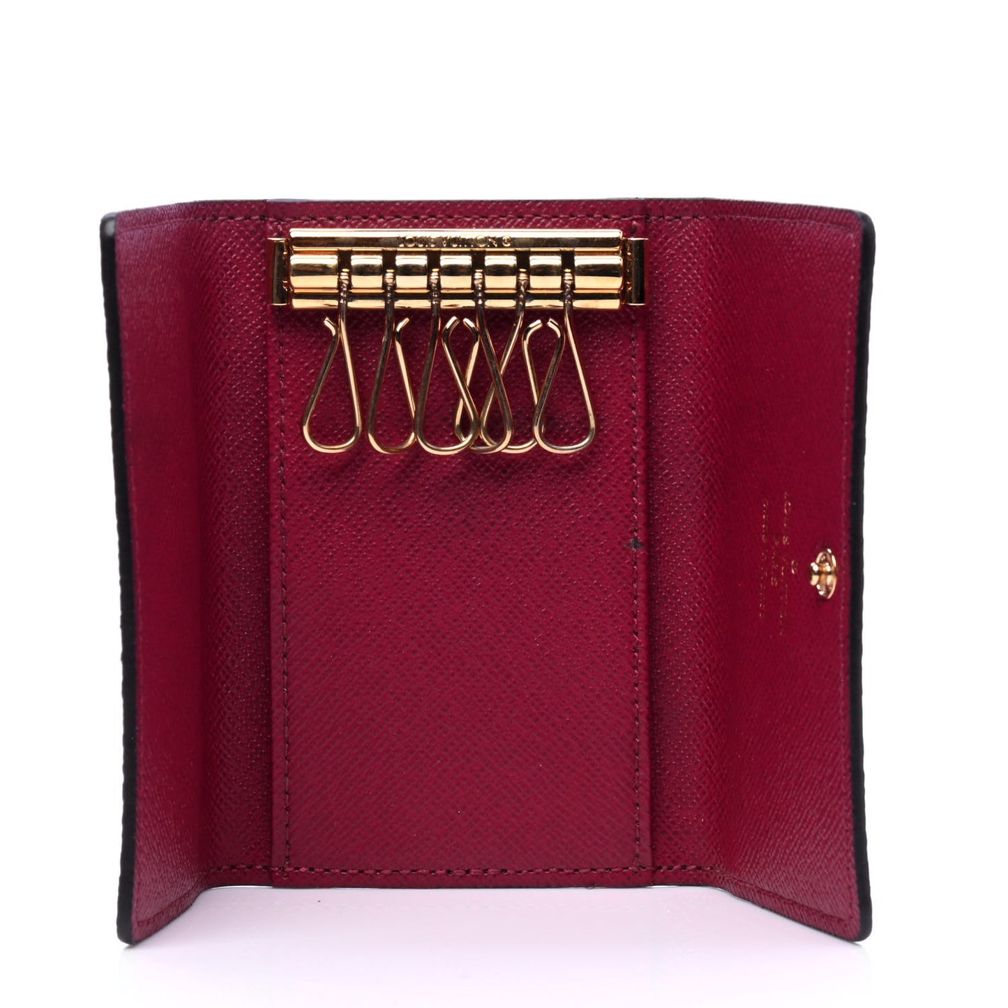 Monogram 6 Key Multicles Holder Fuchsia