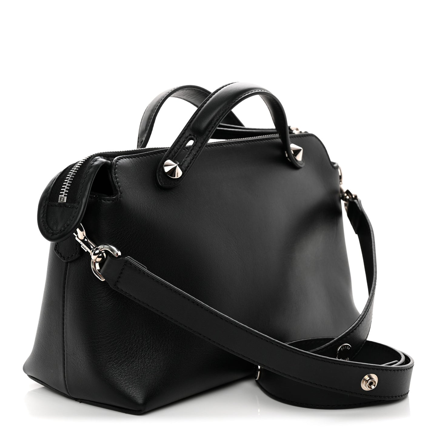 Vitello Dolce Medium By The Way Boston Bag Black