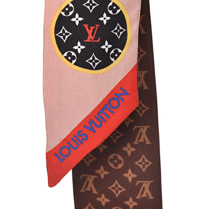 Louis Vuitton Silk Monogram LV Stories BB Bandeau Nude 3 of 5