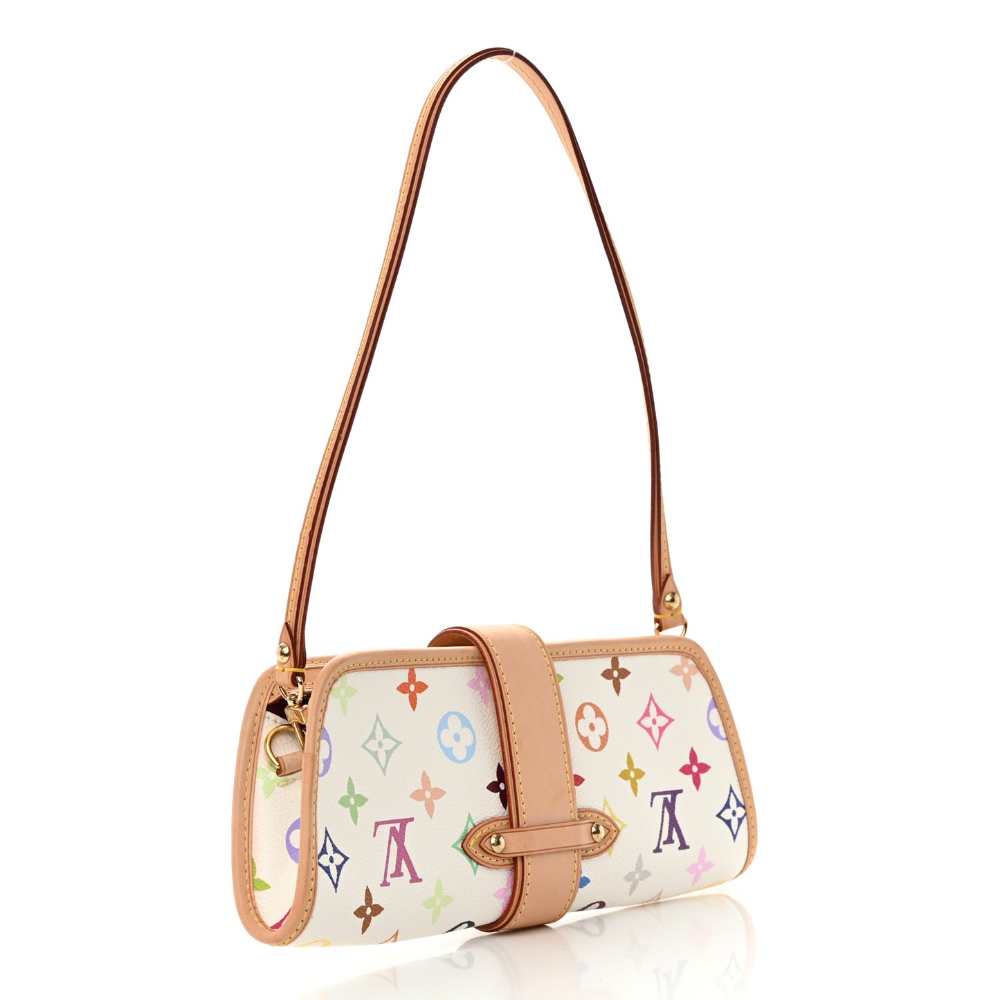 Monogram Multicolor Shirley White