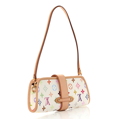 Louis Vuitton Monogram Multicolor Shirley White 3 of 14