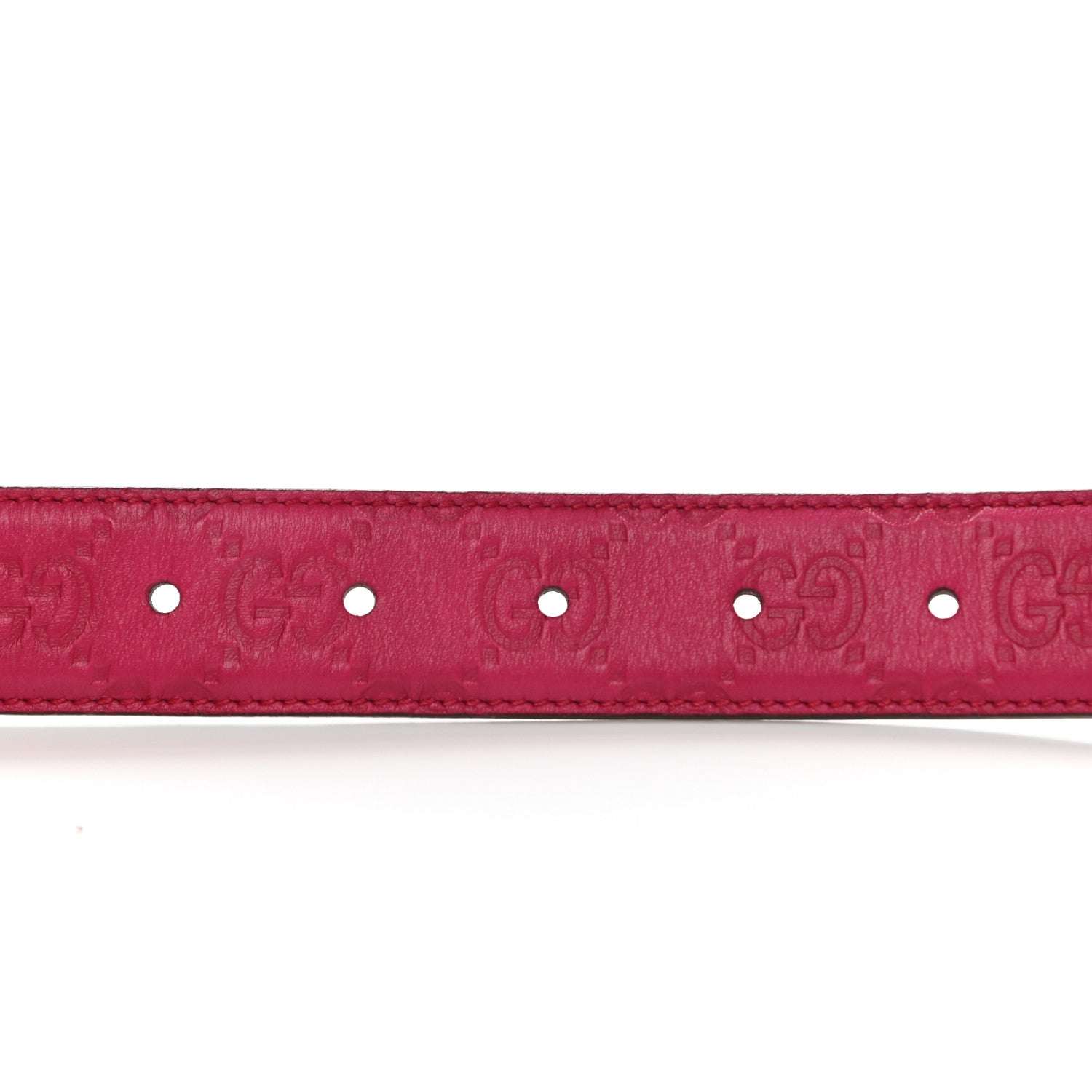 Gucci Guccissima Signature Interlocking G Belt 90 36 Blossom 4 of 5