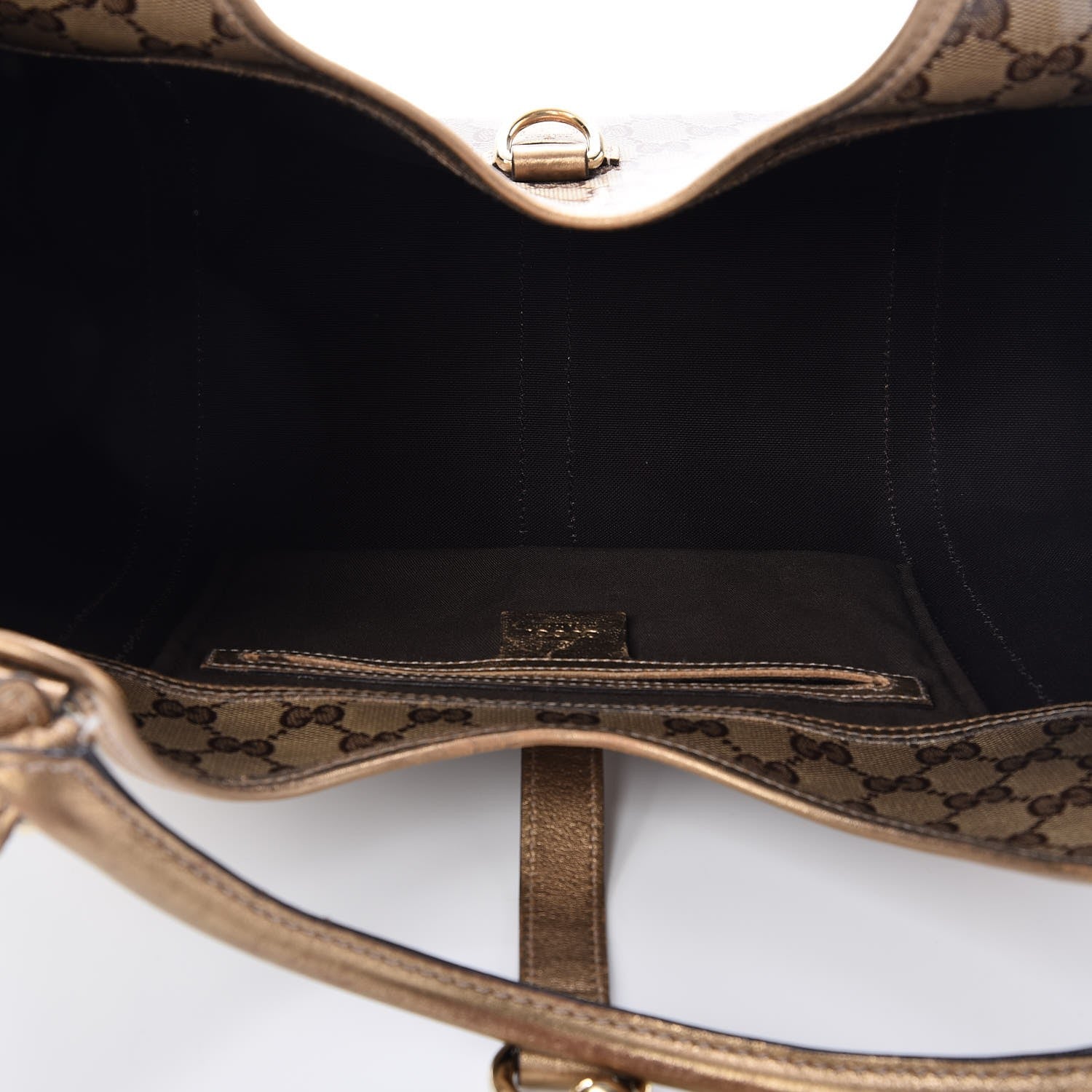 Gucci Crystal Monogram Medium Joy Shoulder Bag Bronze 5 of 7