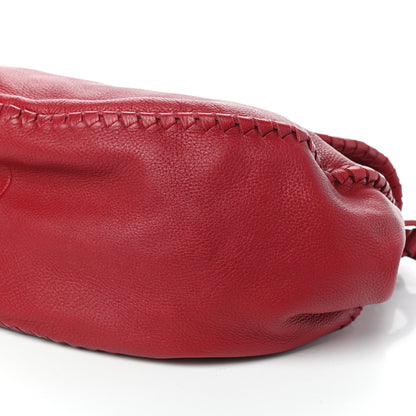 Bottega Veneta Cervo Messenger Bag Scarlet 8 of 8