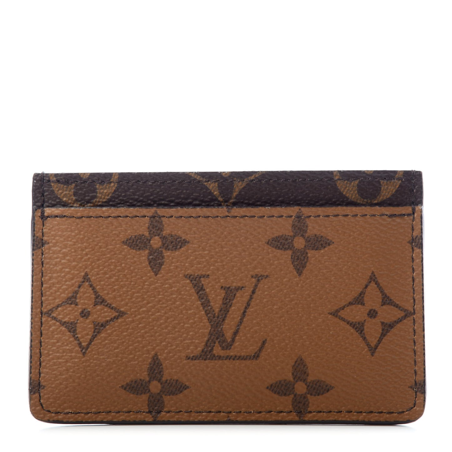 Reverse Monogram Card Holder