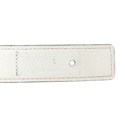 Hermes Epsom Swift 24mm Mini H Belt 75 30 White Etoupe 6 of 6