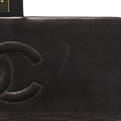 Chanel Lambskin Quilted Small Single Flap Brown 12 of 13