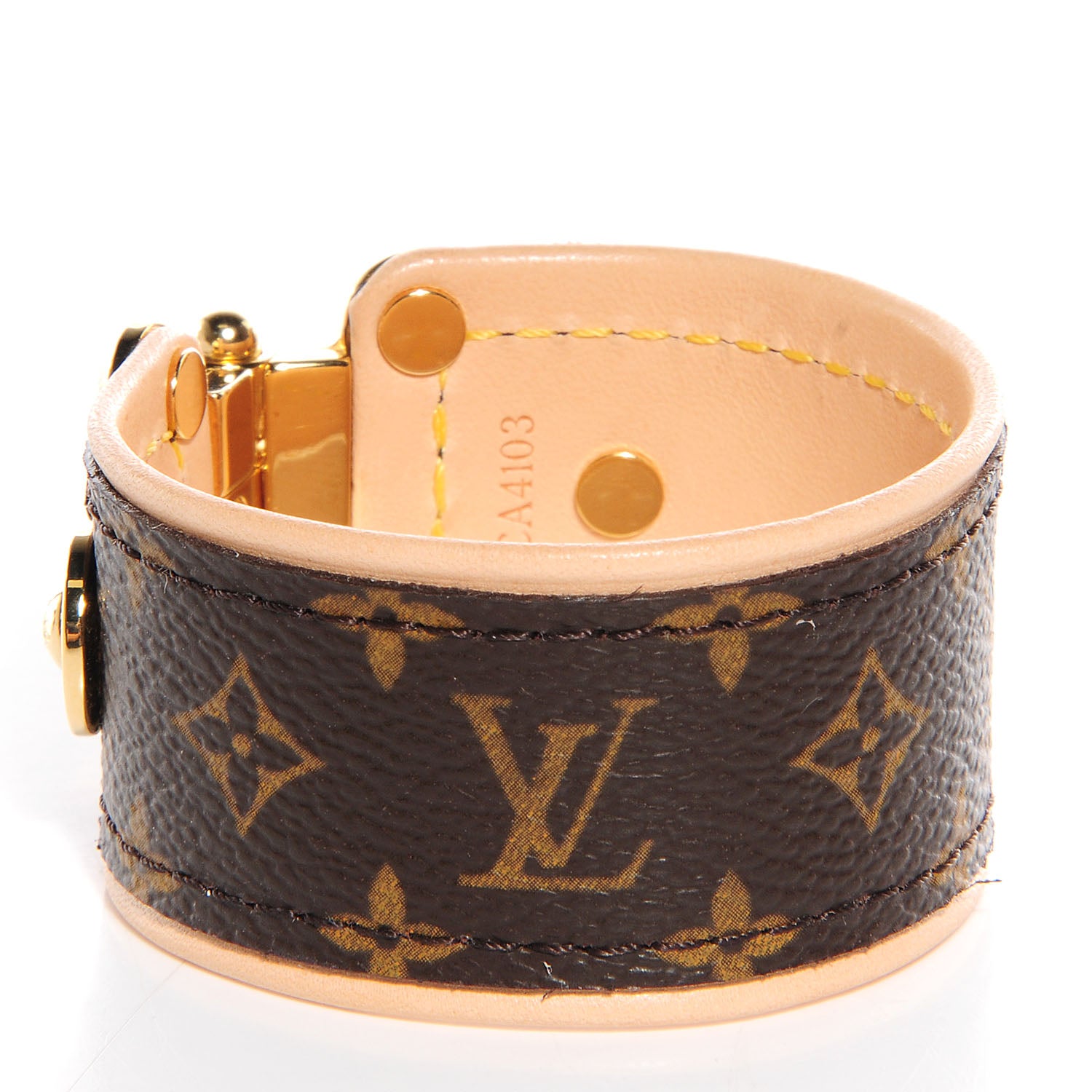 Louis Vuitton Monogram Save It Bracelet 17 3 of 8