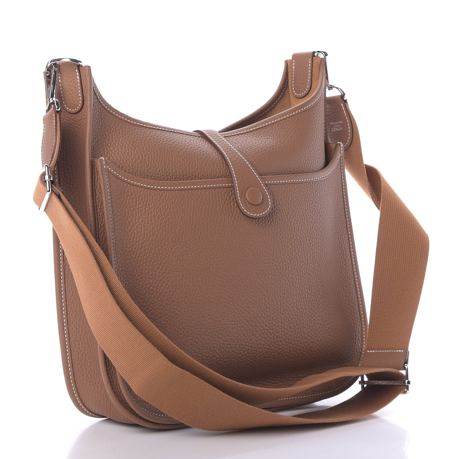 Hermes Taurillon Clemence Evelyne III PM Gold 3 of 11