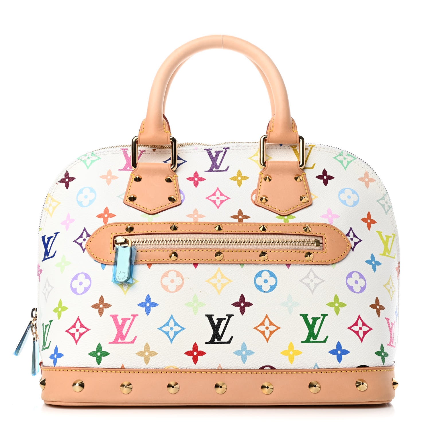 Louis Vuitton Monogram Multicolor Alma White 1 of 5