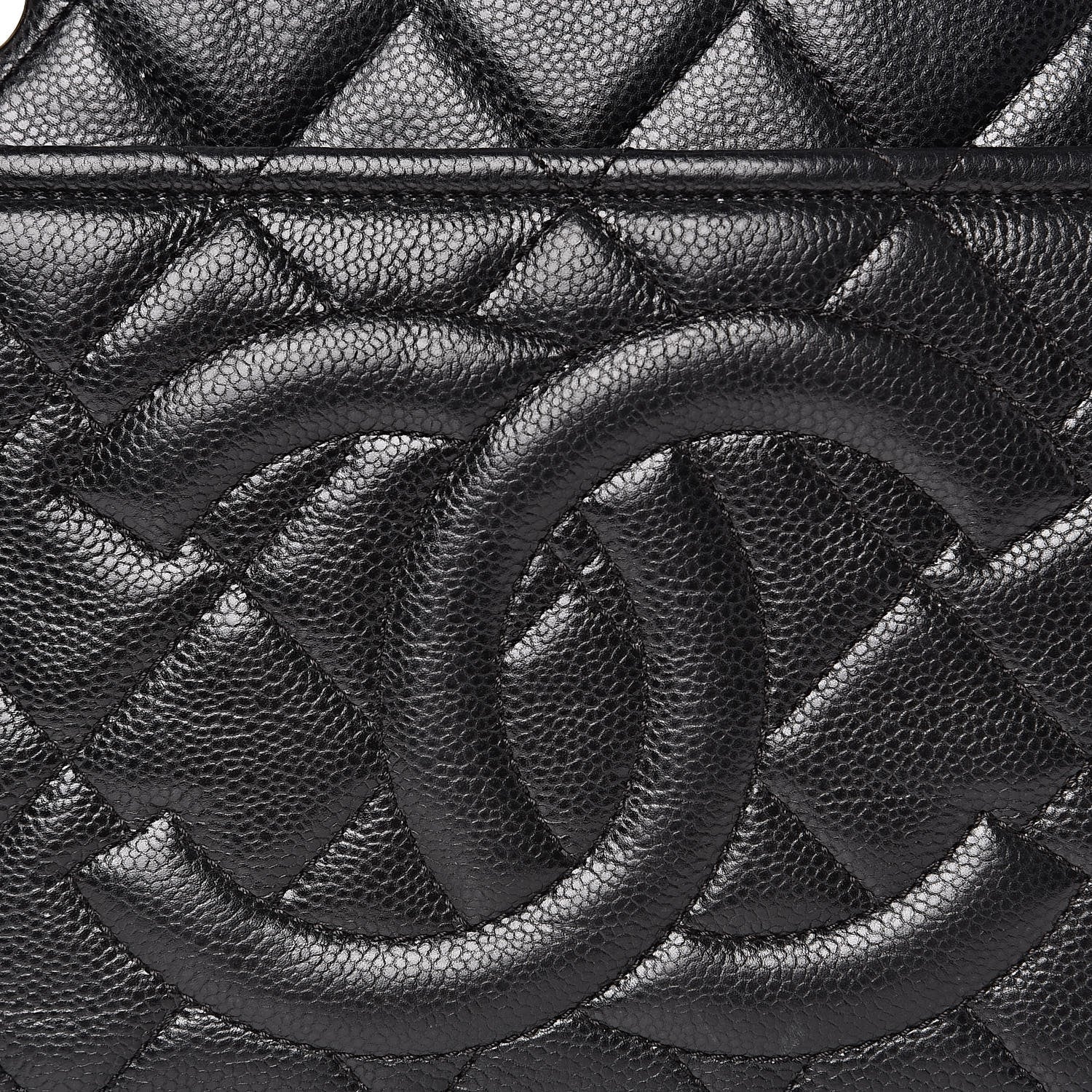 Chanel Caviar Quilted Timeless CC Soft Tote Black 13 of 14